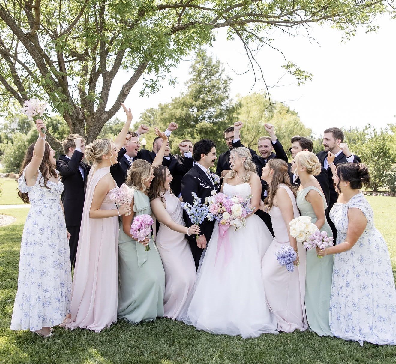 Oklahoma City wedding reception